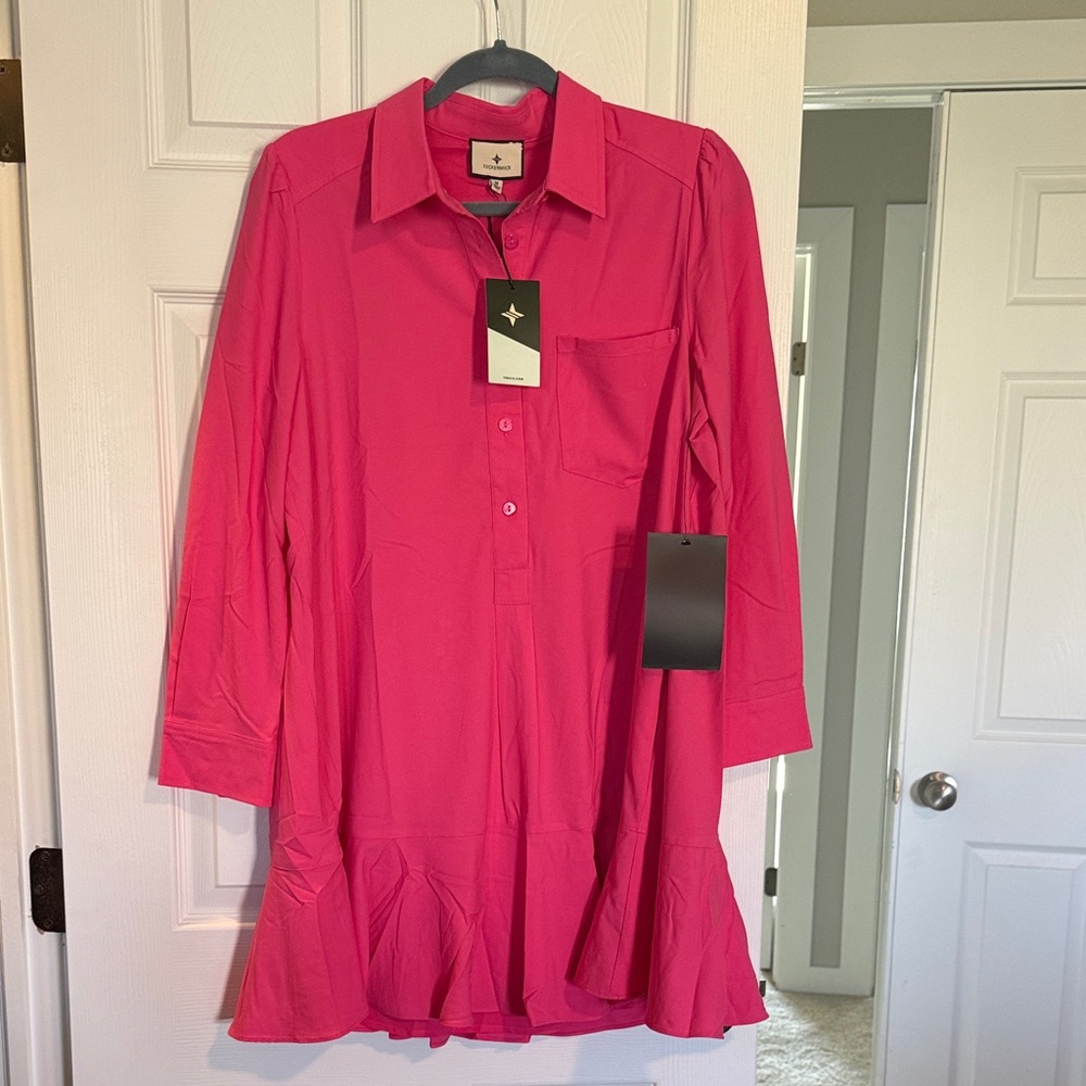 Tuckernuck Hot Pink Callahan Dress - Picture 5 of 5
